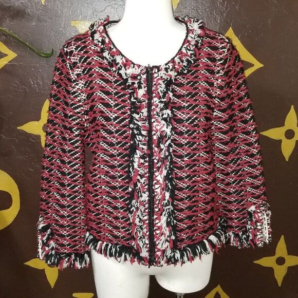 Jones New York heavy 3/4 sleeve cardigan size S - Picture 2 of 2